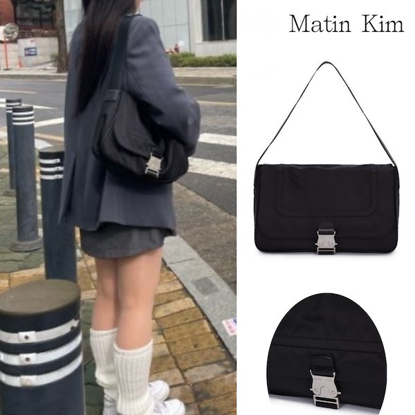 ☆MATIN KIM☆送料込み☆韓国☆大人気☆正規品☆MINI BUCKLE BAG (Matin Kim/ショルダーバッグ・ポシェット)  90037558【BUYMA】