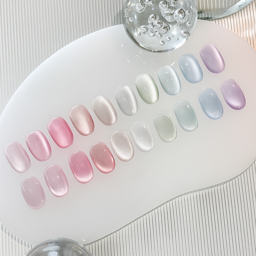 [YOGURT NAIL] 【WATER DROP】水滴マグネットジェルネイル【10色 SET 】