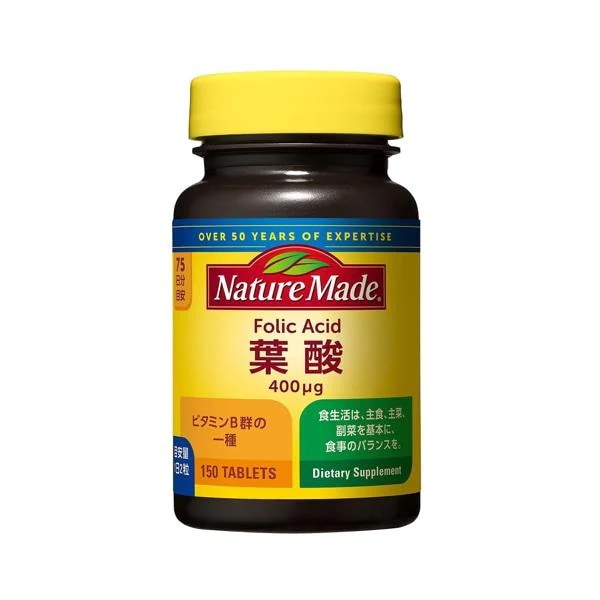 ネイチャーメイド 葉酸 150粒入 製品画像