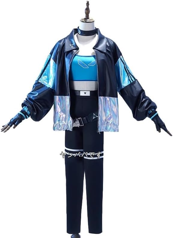 ヴァロラント ジェット コスプレ 衣装(ウィッグ 靴別売り)