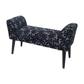 かわ畑 モダンテイスト スツール ベンチ L 椅子 花柄 1407STC002