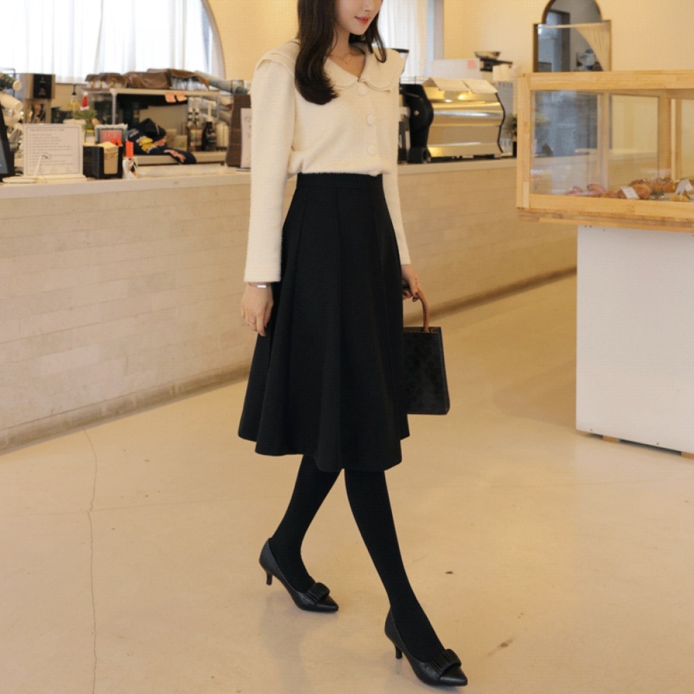 クリック&ファニーゼンマイルフレアスカート [SMLサイズ]