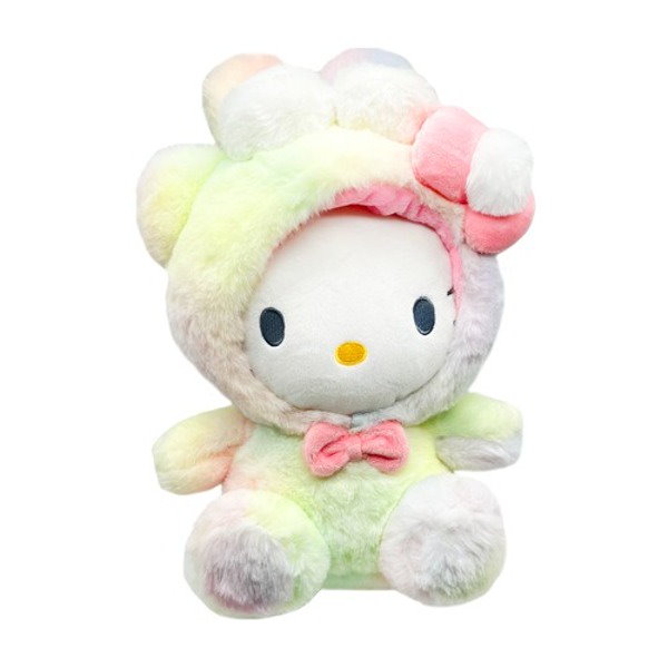 ハローキティ レインボーぬいぐるみ （ん？キティちゃん