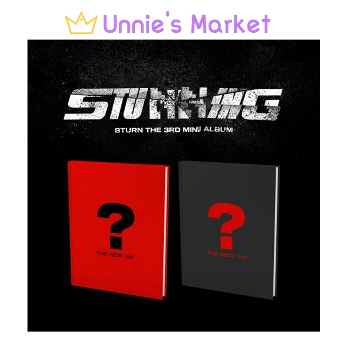 [SET] 8TURN [STUNNING] 3rd Mini Album (THE NEW ver. / THE REAL ver.)