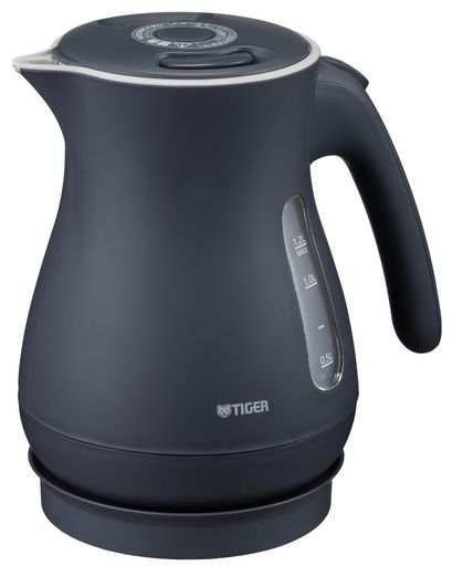 【WEB限定】タイガー魔法瓶 電気ケトル 驚速 軽量 湯沸かし 蒸気セーブ 1.2L 転倒お湯漏れ防止 カラ炊き防止 スレートブルー PCL-N120AS