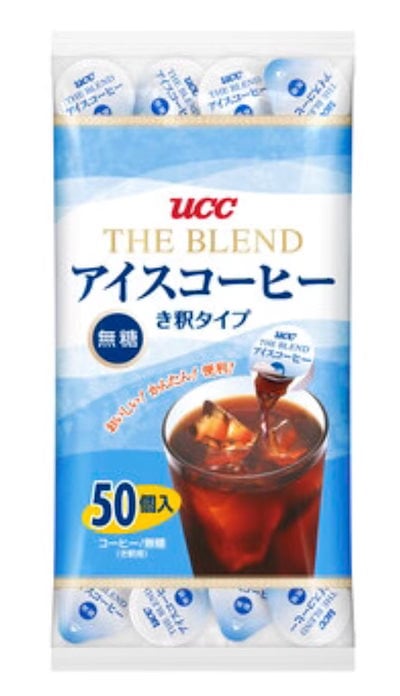 速達 UCC ブレンドアイスコーヒー 無糖 50個入り コス...のサムネイル