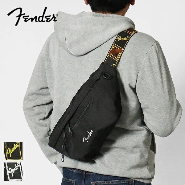 フェンダー Fender ボディバッグ モノグラムストラップ ウエストバッグ メンズ コーデュラ 950-6051 ブランド [正規取扱店]