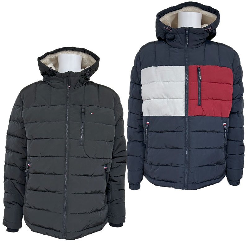 【並行輸入品】 QUILTED POLY TWILL PUFFER JACKET 151AP213ジャケット アウター 中綿ジャケット フード ブラッロングコート