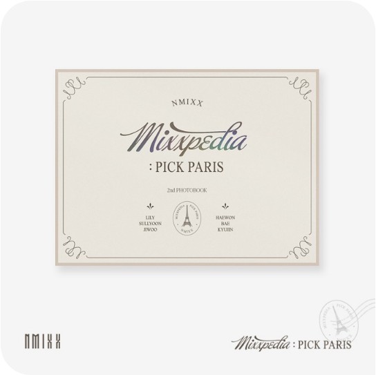 JYP Entertainment[正品] NMIXX - NMIXX MIXXPEDIA: PICK PARIS