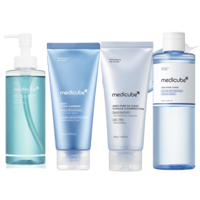 【毛穴 黒ずみ】【3点セット】毛穴ケア/ゼロブレックヘッドクレンジング/ゼロ毛穴トナー250ml/クレンジングフォーム120g/クレンジングオイル205ml 8,700円