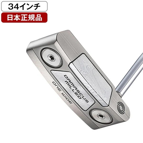 日本正規品 DAMASCUSMILLED(ダマスカスミルド) パター 2026年モデル 1 WIDE 34インチ