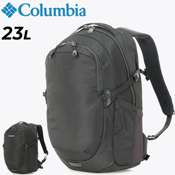 リュック 23L メンズ レディース バッグ ペッパーロック バックパック 23リットル はっ水 撥水 黒 アウトドアバッグ 登山 ハイキング タウン ザック かばん/PU7255【母の日】