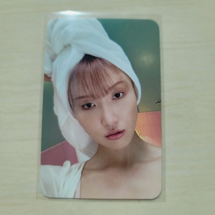 HWASA MAMAMOO I LOVE MY BODY Album Broadcast Photocard サノク