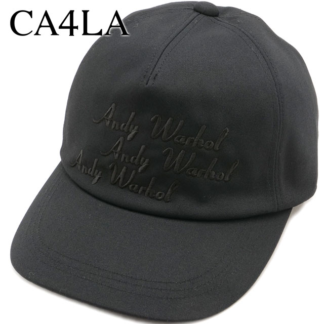 コラボキャップ アンディ・ウォーホル [CAW00606] ANDY WARHOL ART CAP メンズ・レディース 帽子 フリーサイズ BLACK3 正規取扱店