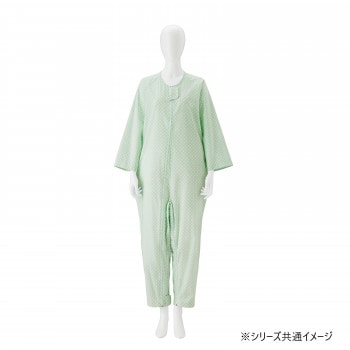 竹虎 介護ねまき グリーン M 106613