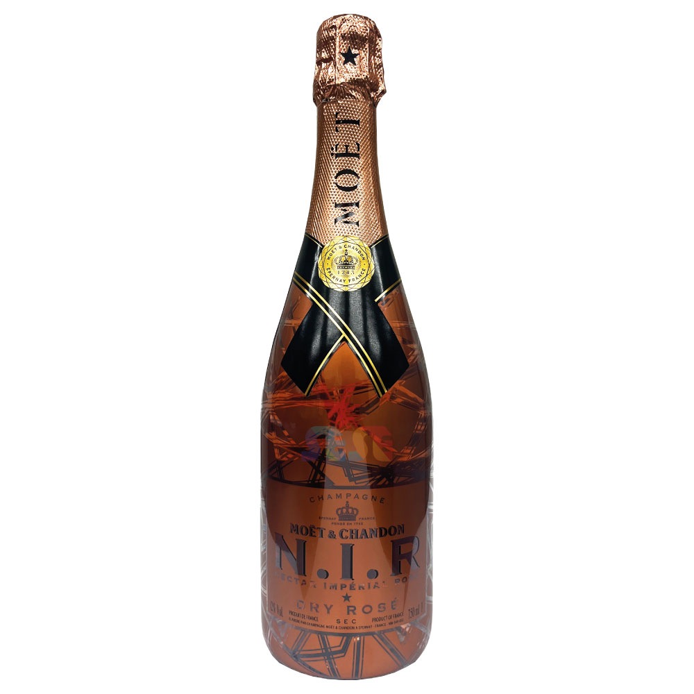 [光るモエ] モエ シャンドン ネクター アンペリアル ロゼ ドライ NIR 750ml 正規品 シャンパン フランス