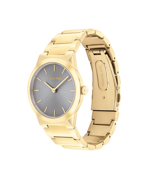 カルバン・クライン 【国内正規品】LINEAR ELEGANCE クオーツ　ユニセックスタイプ 25100082