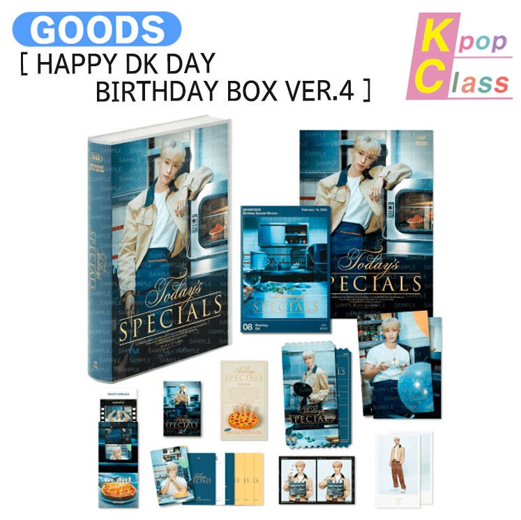 国内発送 SEVENTEEN DK [ HAPPY DK DAY BIRTHDAY BOX VER.4 ] / 公式グッズ / 予約商品