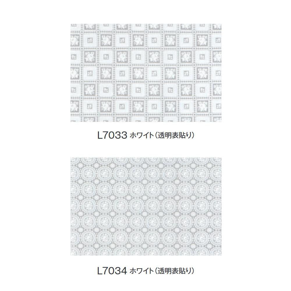 富双合成 テーブルクロス FGラミネートレース（広幅） 約120cm幅x20m巻 （透明表貼り）　L7033/ホワイト