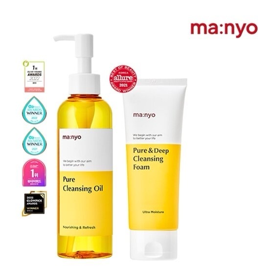 【Wクレンジング2セット】ピュアオイル200ml＋ディープクレンザー200ml×2セット 毛穴汚れ・メイク残りすっきりオフ