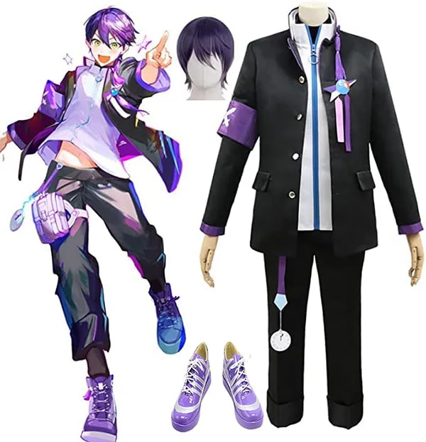 新作入荷バーチャルYouTuber VTuberにっこり調査隊 剣持刀也 コスプレ衣装 新衣装 コスプレ衣装 コスチューム