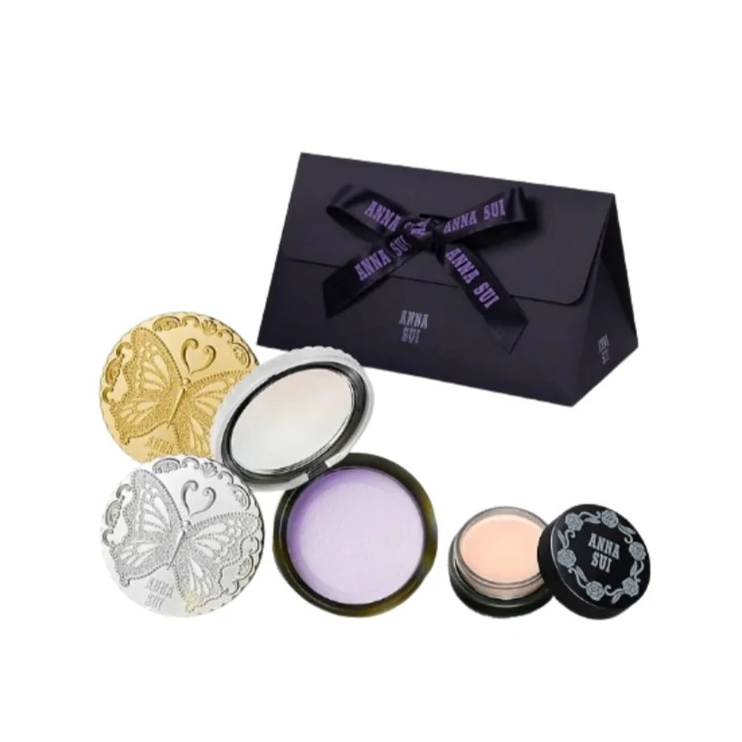 [25SS/New] ルースフェイスパウダー コンパクト (+ハンドタオル+ベースミニチュア6gプレゼント) #2025年リミテッドシルバーケース