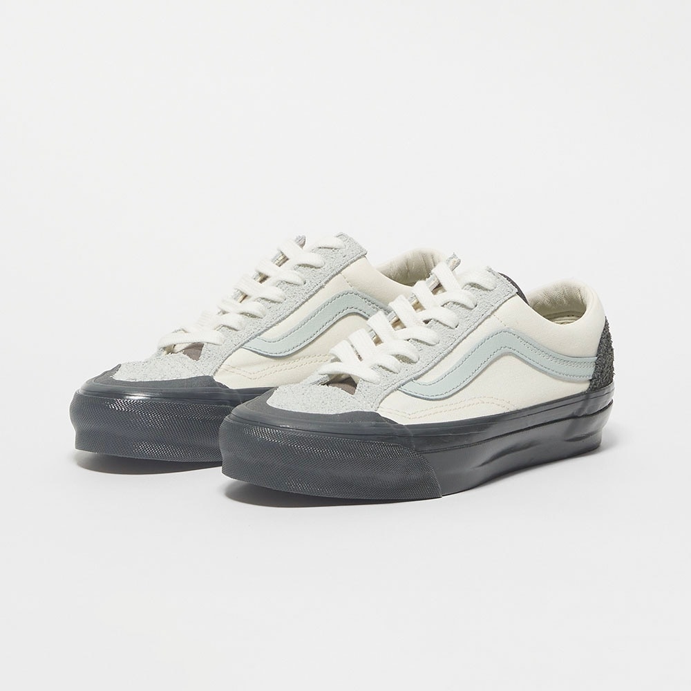 バーンズ・オールド・スクール・イシュー136-ブラック:ライトグリーン/ VN000MT6DT51