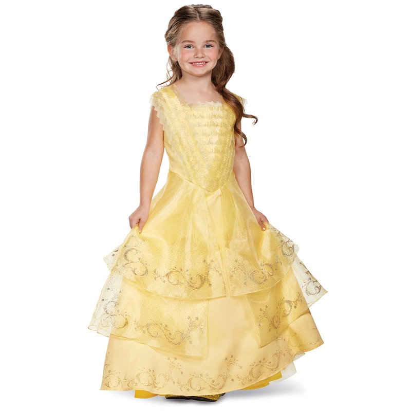 コスプレ 仮装 ベル 舞踏会ドレス プレステージ 子供用 Toddler M 【 コスプレ 衣装 ハロウィン 仮装 コスチューム 子供 アニメ キッズ ディズニープリンセス グッズ ドレス ステージ