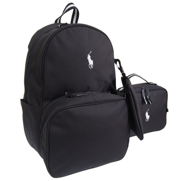 ラルフローレン バッグ メンズ レディース リュック リュックサック バックパック ブラック 9AR077G9O RALPH LAUREN A4対応