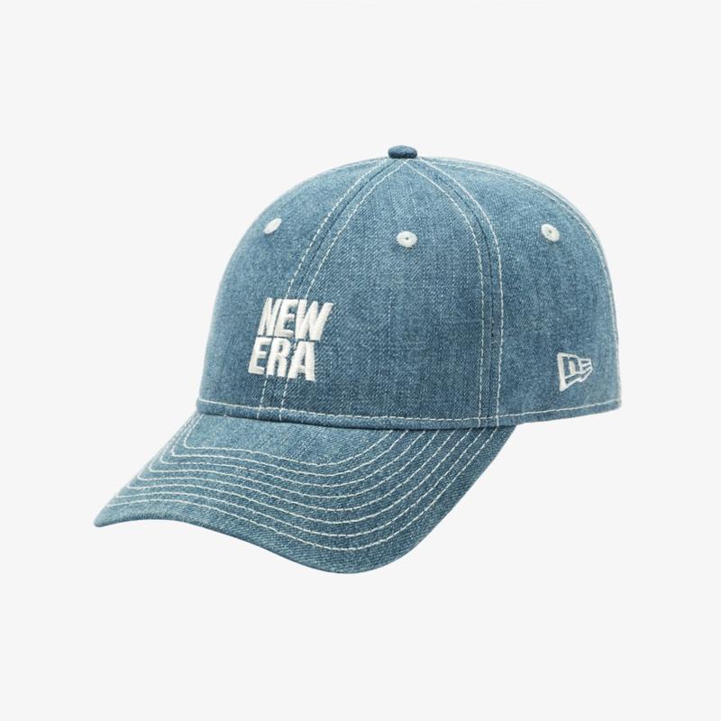 スクエアロゴデニムレザー スナップアンストラクチャードボールキャップ ブルーデニム 14667927 8,462円