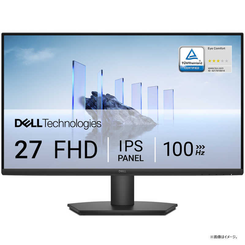 DELL　デル　液晶ディスプレイ SEシリーズ/27/IPS/1920x1080/100/5ms ［ 27型 / フルHD(1920×1080) / ワイド ］ ブラック　SE2725HM-R
