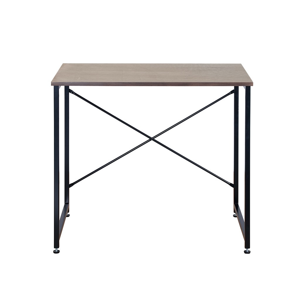 【国内即発送】【3個セット】【グレー】シンプルデスク　簡易デスク 木製　机　ワークデスク436