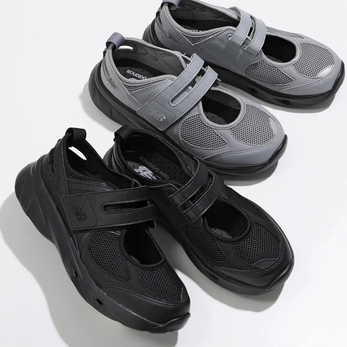 New Balance ニューバランス スニーカー Breeze V2 ブリーズ SD2202 レディース メリージェーン メッシュ 軽量 ロゴ シューズ 靴 カラー2色