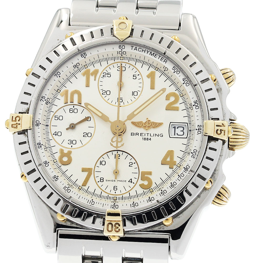 ブライトリング BREITLING A13050.1 クロノマット クロノグラフ 自動巻き メンズ 箱付き_920442【中古】