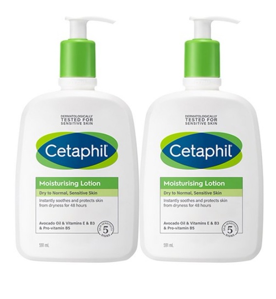 [591ml+591ml大容量] モイスチャライジング ローション2個/敏感性ボディローション/家族みんなのボディローション/無香料/小児科皮膚テスト完了 5,391円