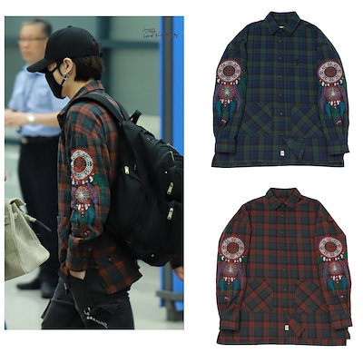 A NOTHING ★BTS 愛用★ DREAMCATCHER DROP-SHOULDER SHIRT 人気 Qoo10] A NOTHING限定販売大人気BTS政 : レディース服