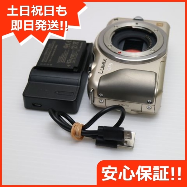 超美品 DMC-GF5 ゴールド ボディ デジ1 Panasonic 143