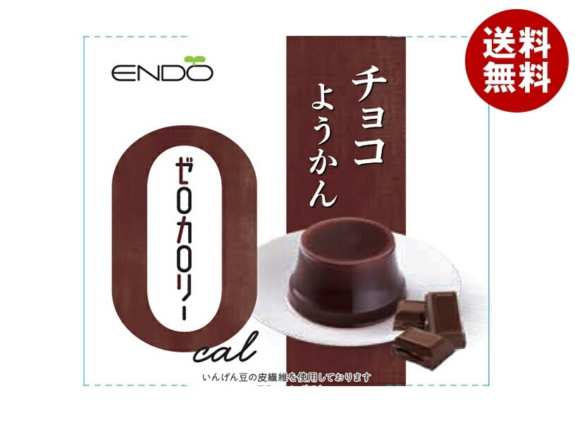 遠藤製餡 ゼロカロリー チョコようかん 90g×24個入×(2ケース)