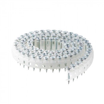 ロール連結ビス 軽鉄下地用 ラッパ 3.5×28(20巻入り) RV3528L