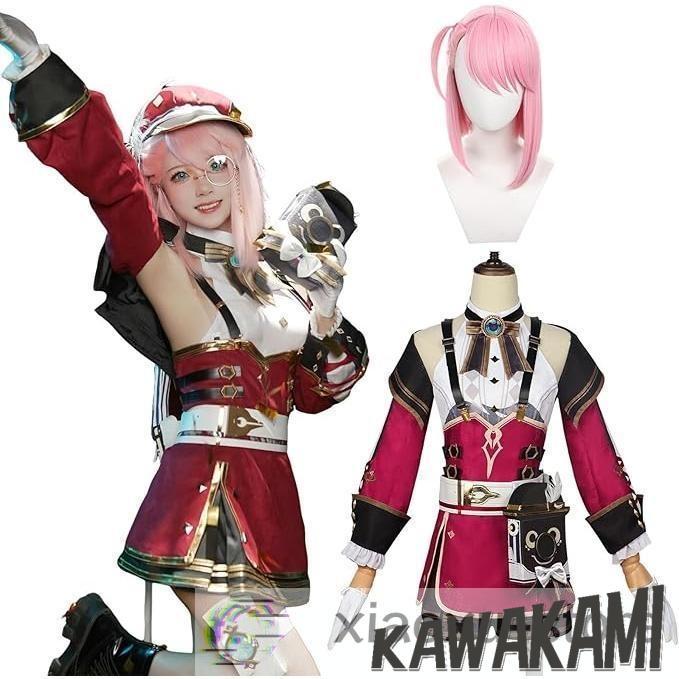 原神 コスプレ シャルロット コスプレ 衣装 ウィッグ 靴 追加可