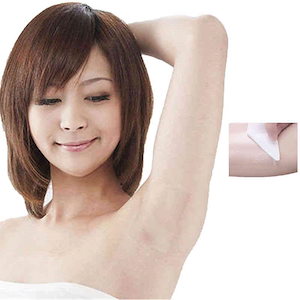 Qoo10-脇汗シート 40 枚入 透明 直貼り 汗止め 汗ジミ防止 目立たない わきが対策 男女兼用