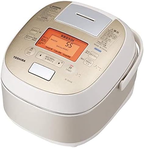 海外用真空圧力IH炊飯ジャー 鍛造かまど銅釜（1升） RC-DS18K-N ゴールド