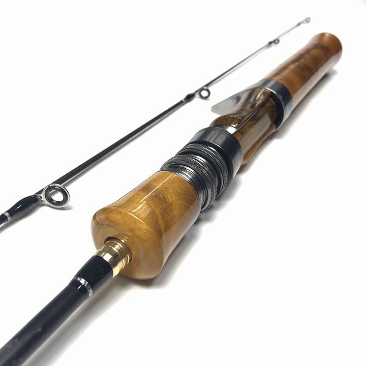 トラウトロッド　ベイトロッド　2ピース　5ft ウッドグリップ　Fujiガイド トラウトロッド 5ft ベイトロッド 山女魚 岩魚 ウッドグリップ