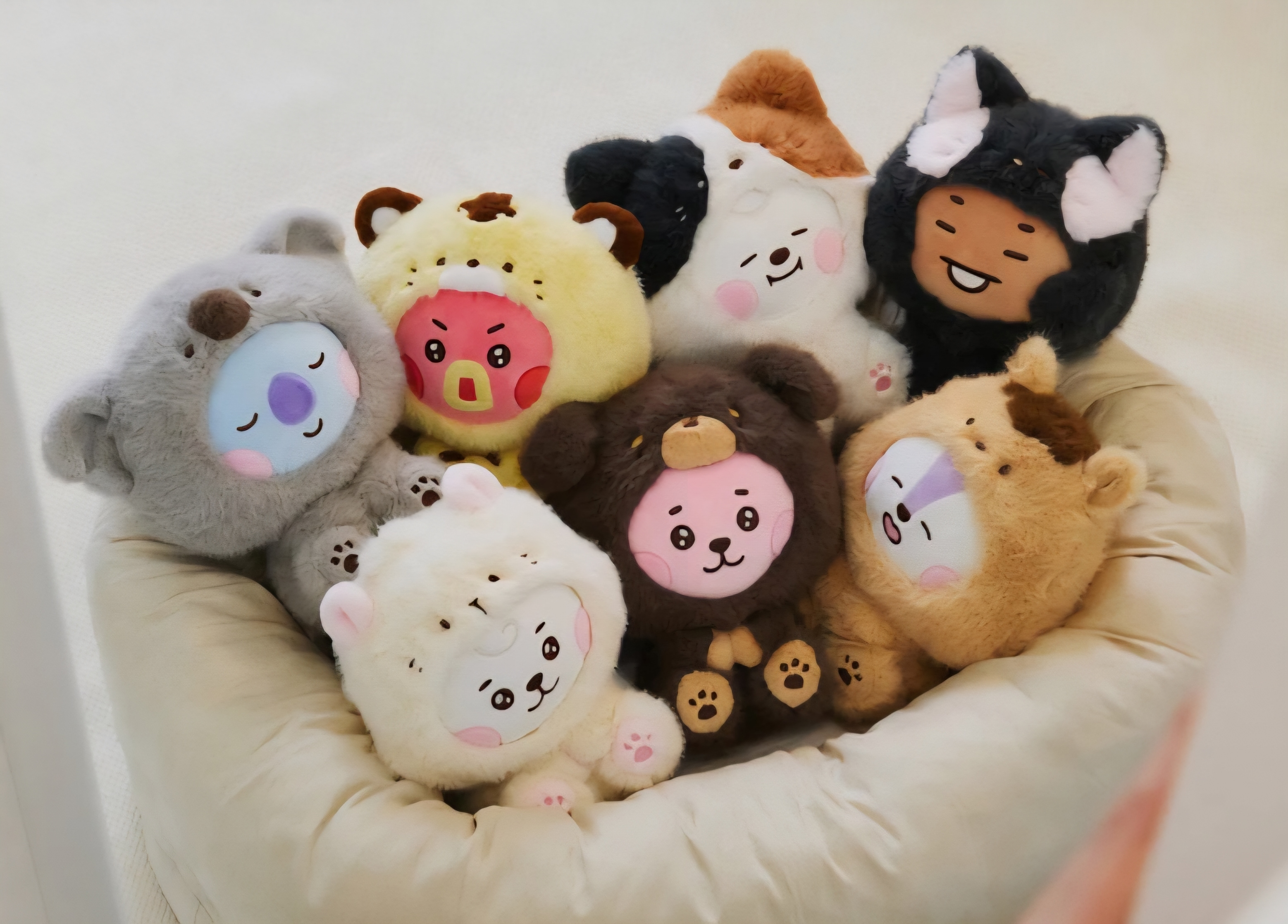 【トレバ限定】ＢＴ２１－ＢＡＢＹ－ふんわりカラーぬいぐるみ 全7種＋クッションB BT21ベビーシリーズ新作は「ミニピロークッション」！疲れを