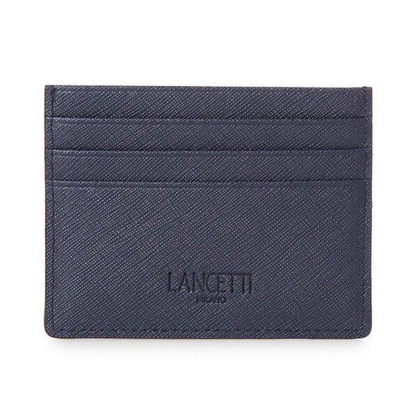 シャツ] 男性ネイビーカード財布 (P003416932)