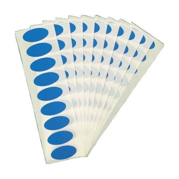 (まとめ) TRUSCO セキュリティシール 転写なし 楕円 英字 TSS-RE-N 1パック(90枚) (×3セット)