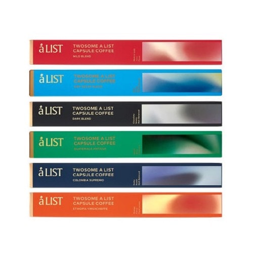トゥサムプレイス ネスプレッソ互換カプセルコーヒー6種(ダーク マイルド エチオピア コロンビア グアテマラ デカフェ) 8,512円
