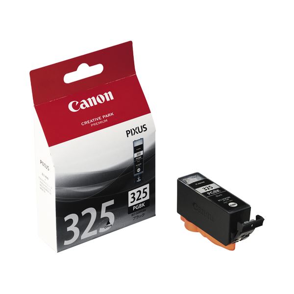 (まとめ) キヤノン Canon インクタンク BCI-325PGBK ブラック 4528B001 1個 (×10セット)
