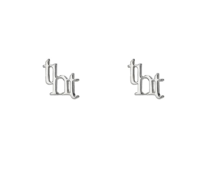 tht stud earrings - Silver