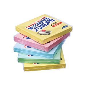 (まとめ) ビュートン スティックオンノート貼ってはがせるノリ付きメモ 76.2×76.2mm 正方形 4色 ML-200C-5 1パック(5冊) (×30セット)